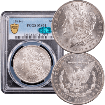 1891-S Morgan Dollar ($1) Composite Image