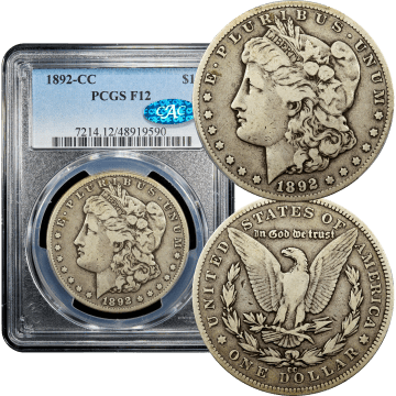 1892-CC Morgan Dollar ($1) Composite Image