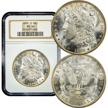 1892-O Morgan Dollar ($1) Composite Image