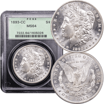 1893-CC Morgan Dollar ($1) OGH Composite Image