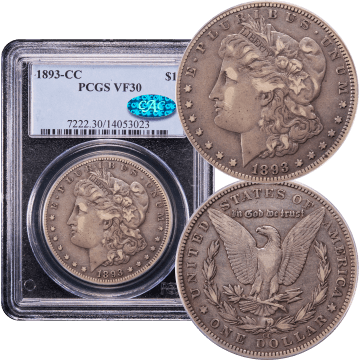 1893-CC Morgan Dollar ($1) Composite Image