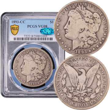 1893-CC Morgan Dollar ($1) Composite Image