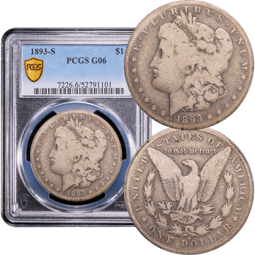 1893-S Morgan Dollar ($1) Composite Image