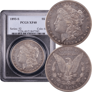 1893-S Morgan Dollar ($1) Composite Image