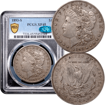1893-S Morgan Dollar ($1) Composite Image