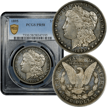 1895 Morgan Dollar ($1) Composite Image