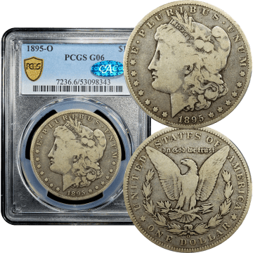1895-O Morgan Dollar ($1) Composite Image
