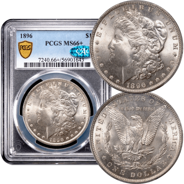 1896 Morgan Dollar ($1) Composite Image