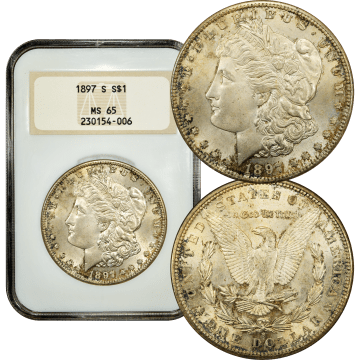 1897-S Morgan Dollar ($1) Composite Image