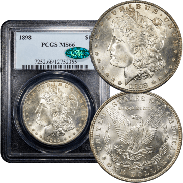 1898 Morgan Dollar ($1) Composite Image