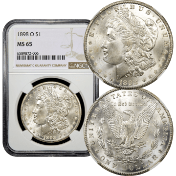 1898-O Morgan Dollar ($1) Composite Image