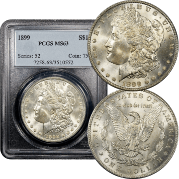 1899 Morgan Dollar ($1) Composite Image
