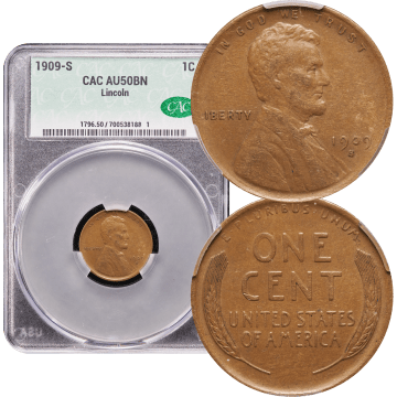 1909-S Lincoln Cent (1c) Composite Image