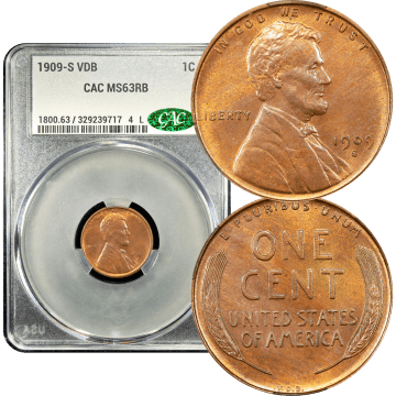 1909-S VDB Lincoln Cent (1c) Composite Image
