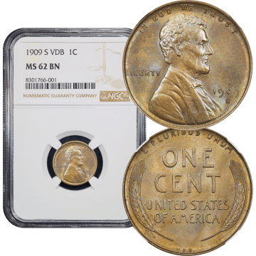 1909-S VDB Lincoln Cent (1c) Composite Image