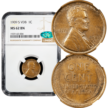 1909-S VDB Lincoln Cent (1c) Composite Image