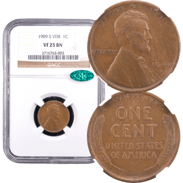 1909-S VDB Lincoln Cent (1c) Composite Image