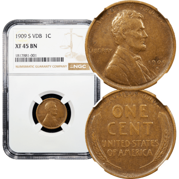 1909-S VDB Lincoln Cent (1c) Composite Image