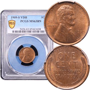 1909-S VDB Lincoln Cent (1c) Composite Image