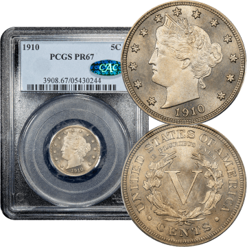 1910 Liberty Nickel (5c) Composite Image