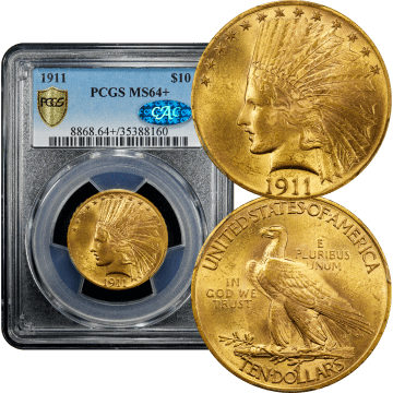 1911 Indian Gold Eagle ($10) Composite Image