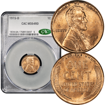 1915-D Lincoln Cent (1c) Composite Image