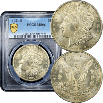 1921-S Morgan Dollar ($1) Composite Image