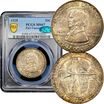 1925 Fort Vancouver Commemorative Half (50c) Composite Image