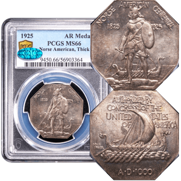 1925 Norse American Commemorative Medal (Thick) Composite Image