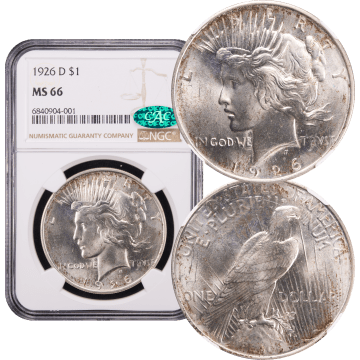 1926-D Peace Dollar ($1) Composite Image