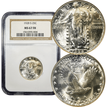 1928-S Standing Liberty Quarter (25c) Composite Image