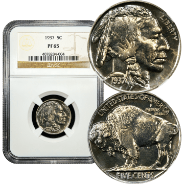 1937 Buffalo Nickel (5c) Composite Image