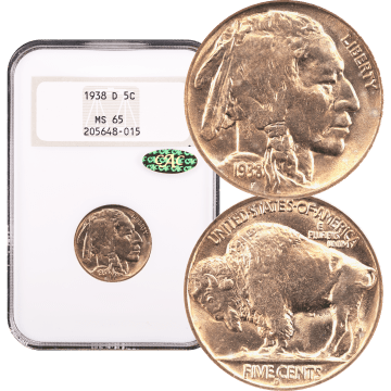 1938-D Buffalo Nickel (5c) Composite Image