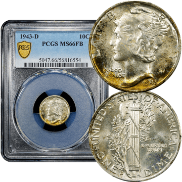 1943-D Mercury Dime (10c) Composite Image