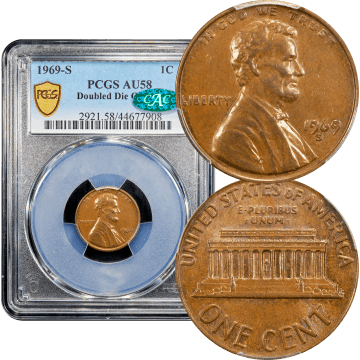 1969-S Doubled Die Lincoln Cent (1c) Composite Image