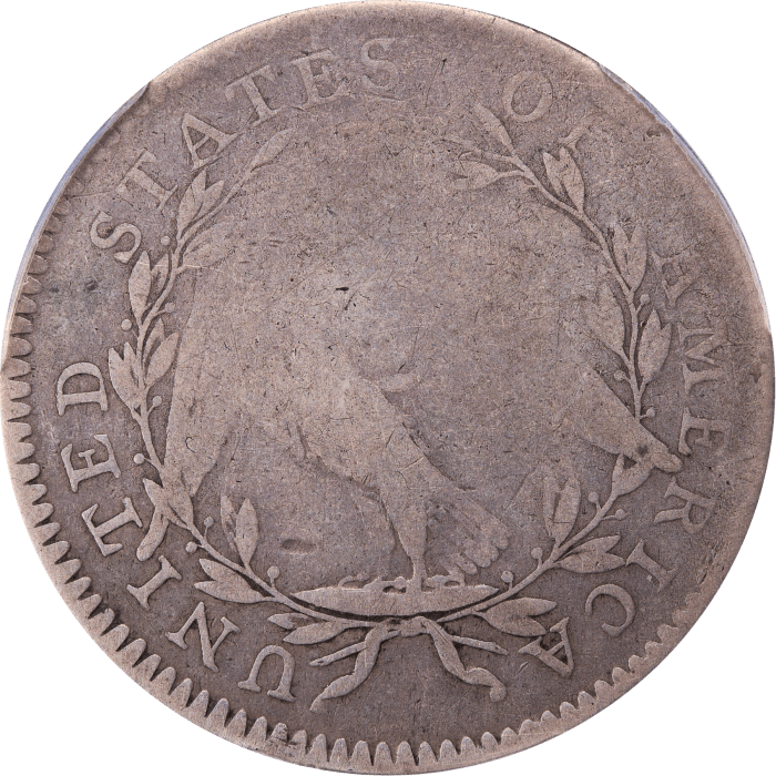 1794 Flowing Hair Half Dollar (50c) O-105a Reverse Image