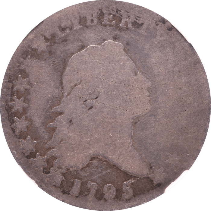 1795 Flowing Hair Half Dollar (50c) Obverse Image