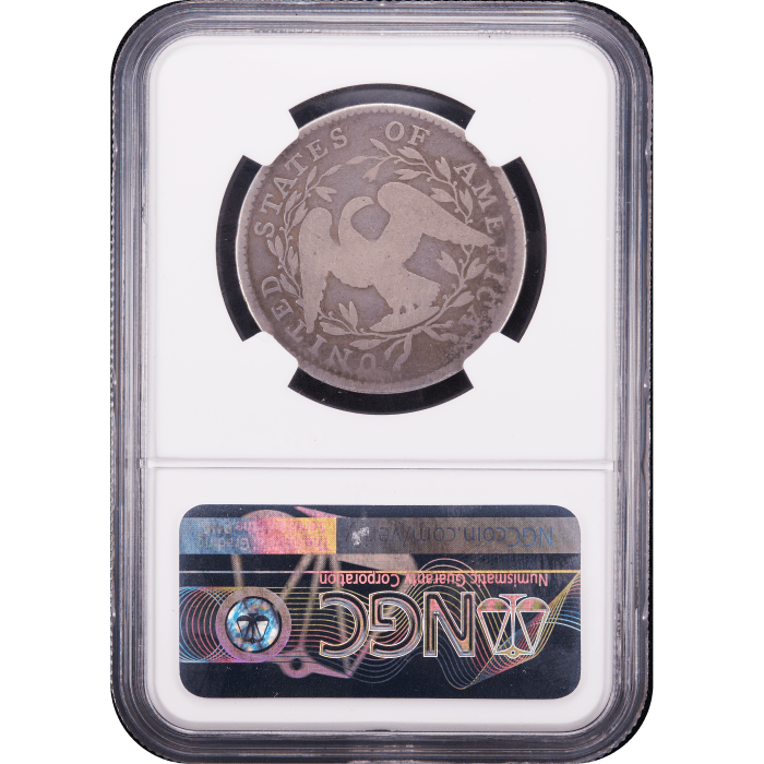 1795 Flowing Hair Half Dollar (50c) Reverse Slab Image