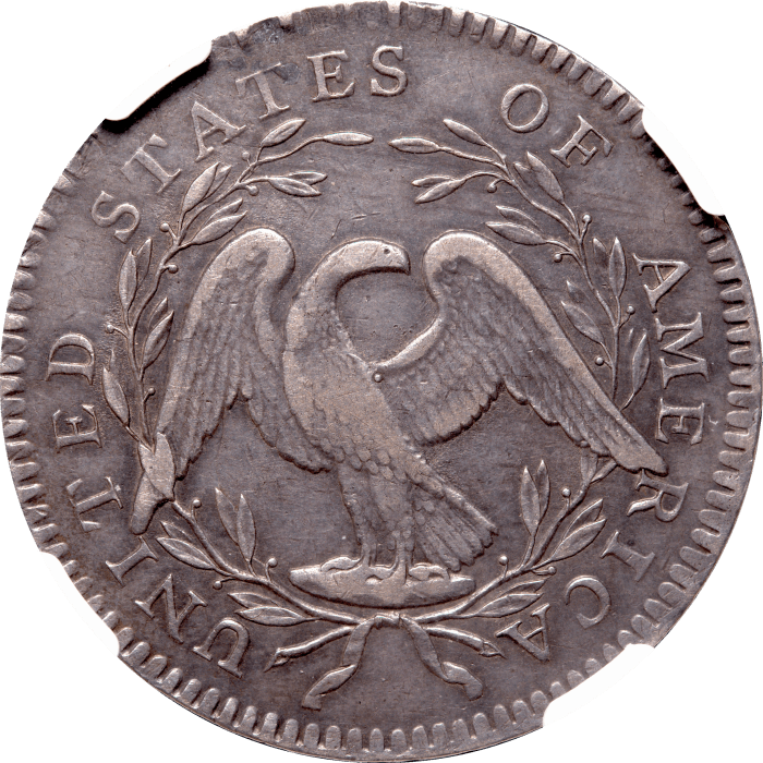 1795 Flowing Hair Half Dollar (50c) Reverse Image