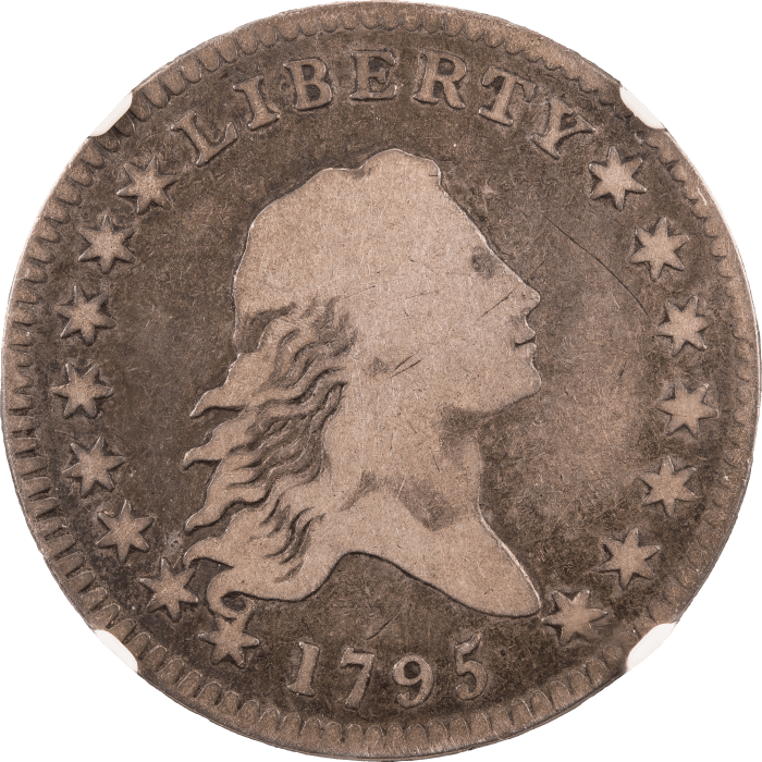 1795 Flowing Hair Half Dollar (50c) O-105 Obverse Image