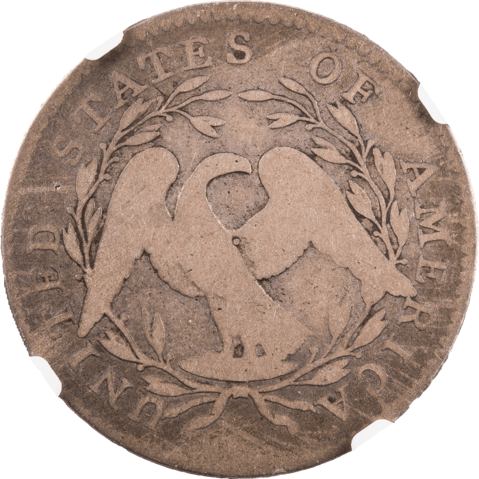 1795 Flowing Hair Half Dollar (50c) O-105 Reverse Image