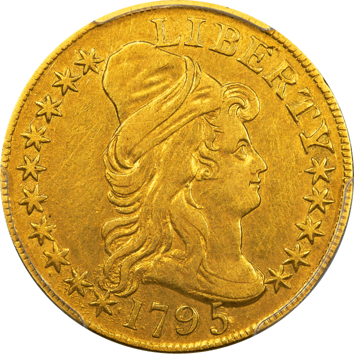 1795 Turban Gold Half Eagle ($5) Small Eagle OBVERSE Image