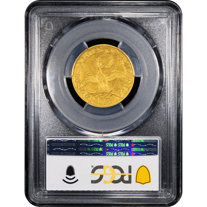 1795 Turban Gold Half Eagle ($5) Small Eagle Reverse Slab Image