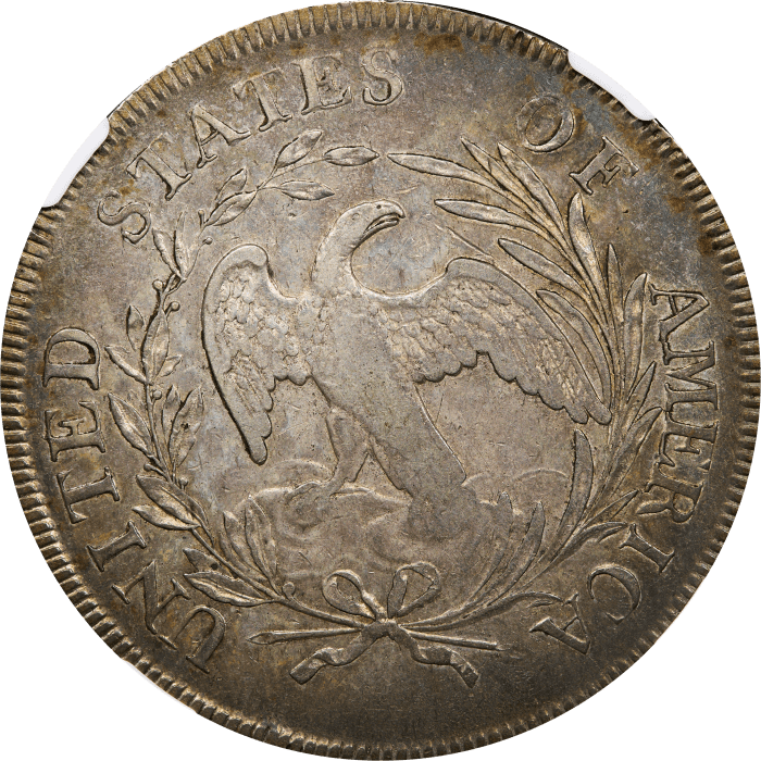 1796 Draped Bust Dollar ($1) Small Date Large Letters REVERSE Image