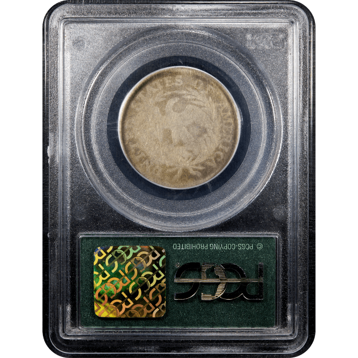 1796 Draped Bust Quarter (25c) OGH Reverse Slab Image