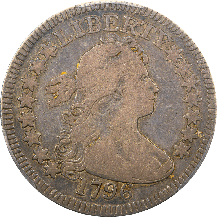 1796 Draped Bust Quarter (25c) Obverse Image