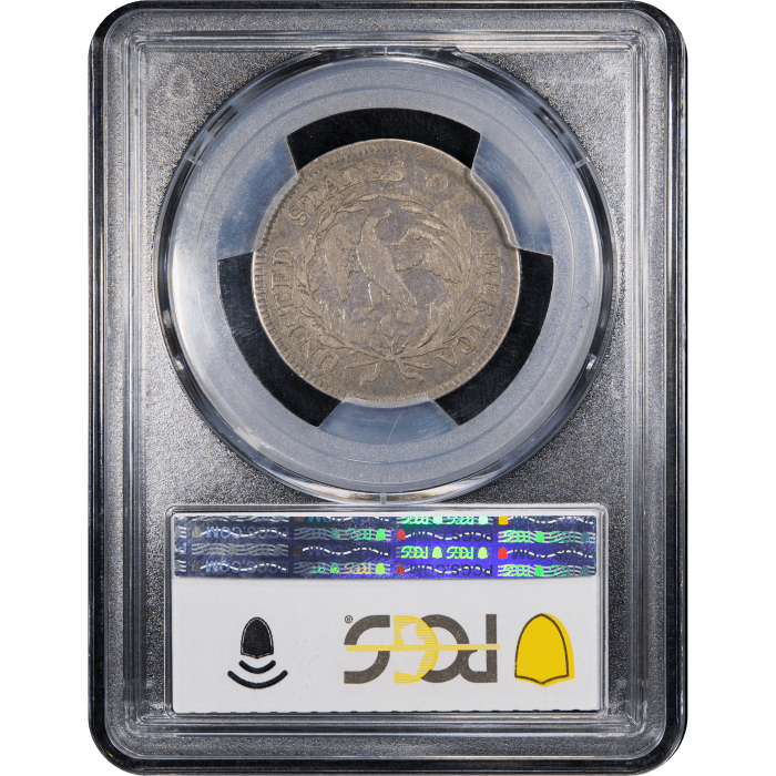 1796 Draped Bust Quarter (25c) Reverse Slab Image