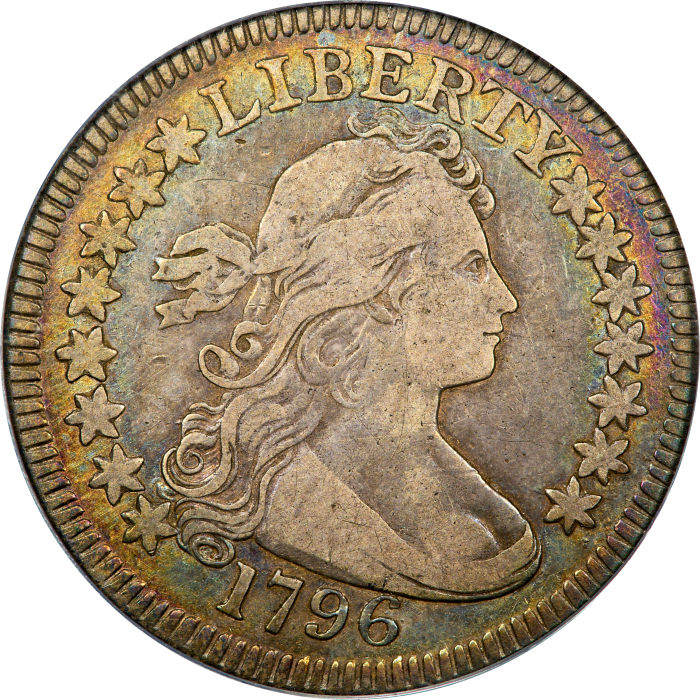 1796 Draped Bust Quarter (25c) Obverse Image