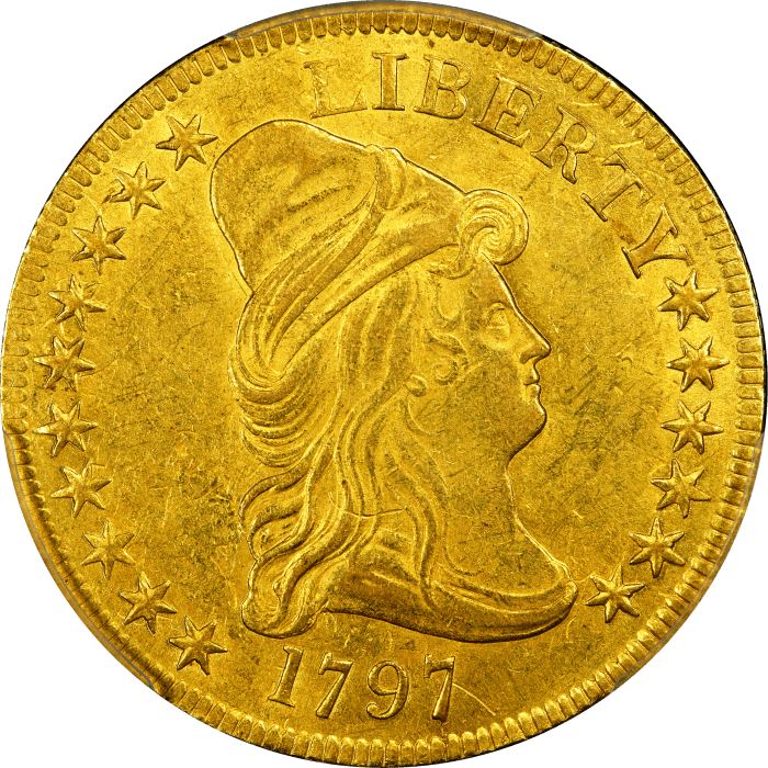 1797 Draped Bust Gold Eagle ($10) Obverse Image