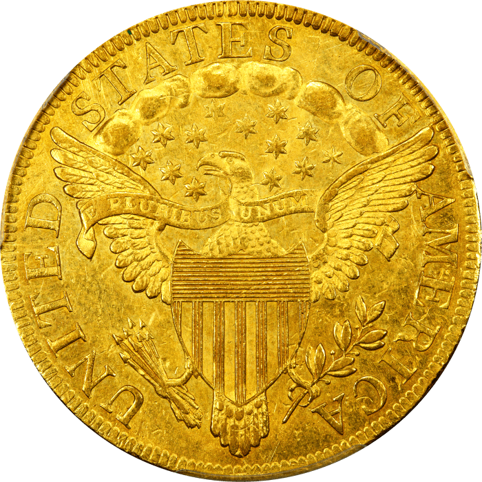1797 Draped Bust Gold Eagle ($10) Reverse Image